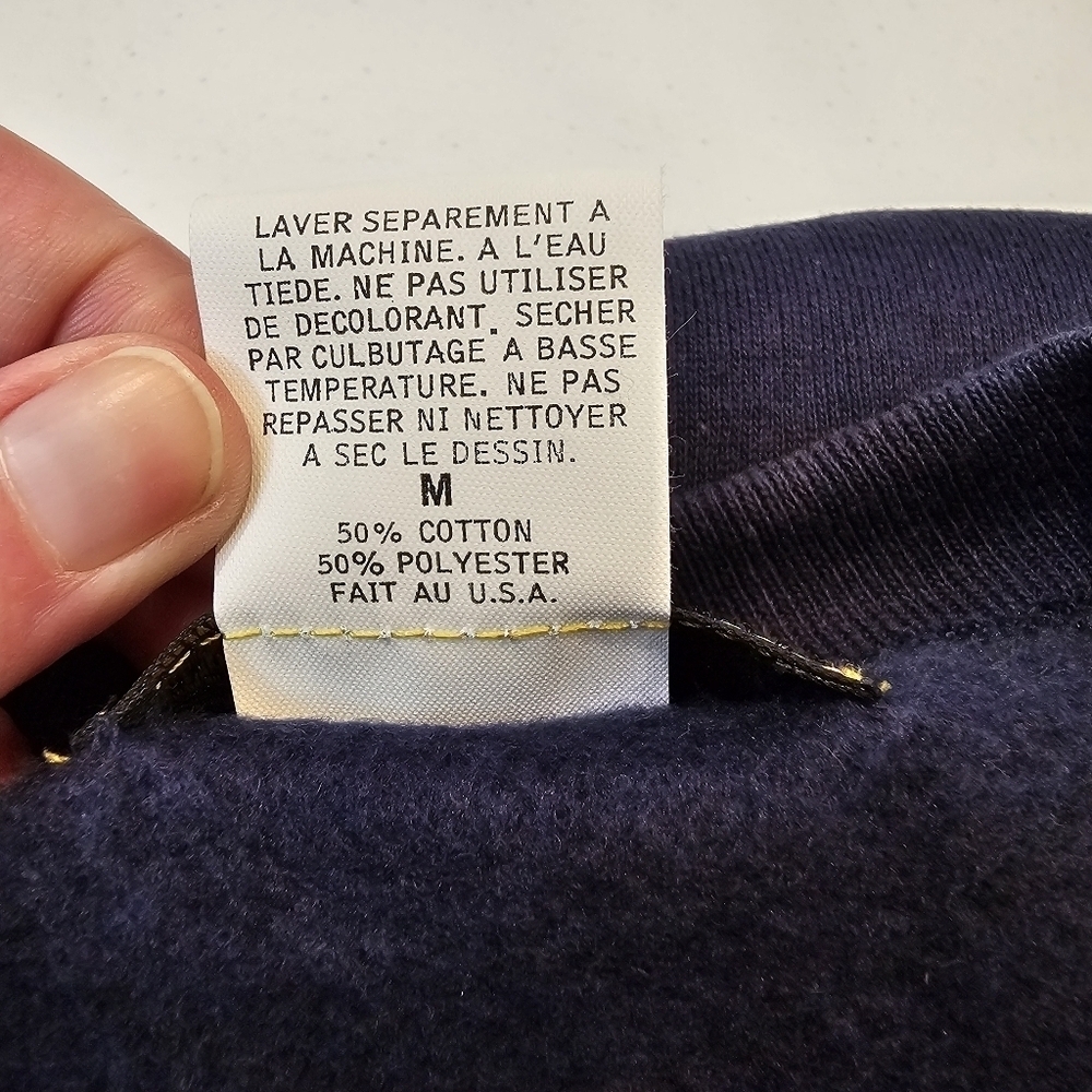 Eddie Bauer Outdoors Canadian Goose Sweatshirt Men's Size Medium Vintage 90's - Picture 6 of 9